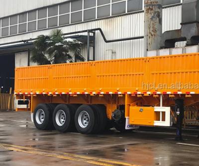 中国 SHACMAN Fence CIMC 3 Axles Fence Cargo Semi Trailer 60 Tons With Container Twist Lock 販売のため