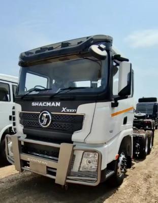China Tractor Head Euro 3 10 Wheelers SHACMAN 450hp X3000 6*4 Tractor Truck used Transport Construction for sale