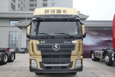 China LNG 480HP SHACMAN X3000 6x4 Tractor Truck EuroV White Truck Tractor Head for sale