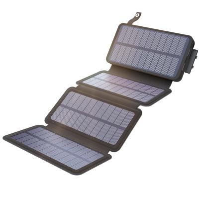 China OEM 25000mAh 6W Solar Powered Power Bank Charger Panel For Mobile Phone for sale