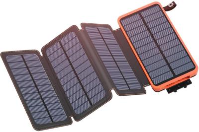 China 8000mAh 5V Waterproof Portable Solar Charger Solar Phone Charger Camping for sale