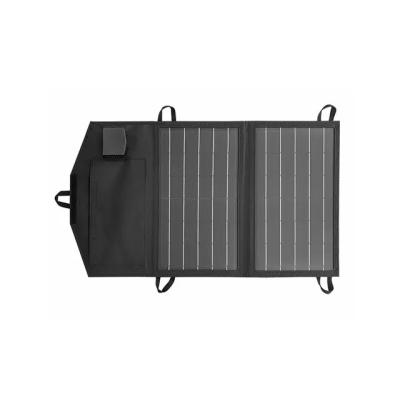 China Painel 15W de Mini Solar Charger Portable Solar dobrável com USB dobro para portáteis dos telefones à venda