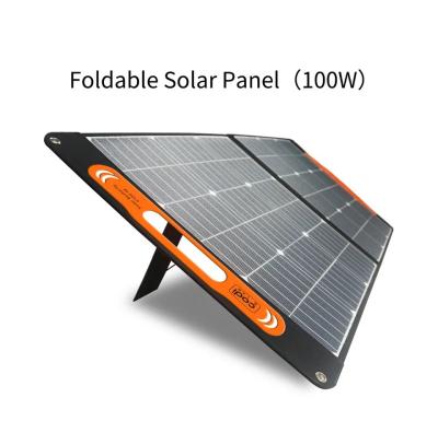 China 100w - 300w Foldable Solar Panel Folding Solar Panel For Power Station Generator for sale