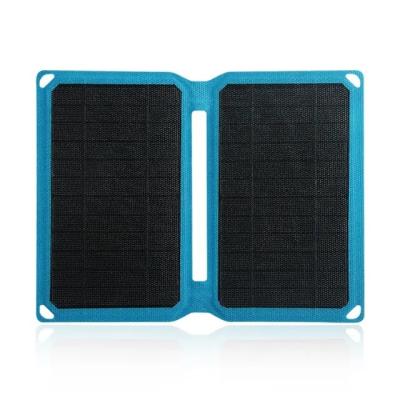 China Carregador de dobramento portátil do poder do painel solar 10W para o curso de acampamento que caminha aplicações à venda