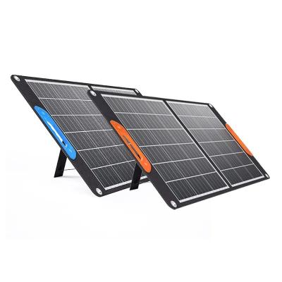中国 中国の製造業者の屋外のキャンプのための安い価格60W 100W 150W 200Wの携帯用折る太陽電池パネル 販売のため