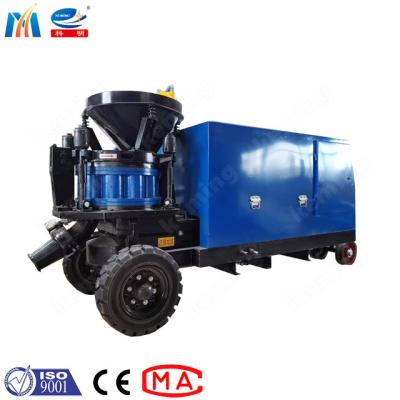 China Keming Diesel Concrete Wet Shotcrete Machine Gunite Machine In Malaysia for sale