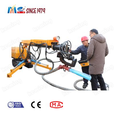 China 7-16m Spraying Width Robotic Shotcrete Arm Shotcrete Truck for sale