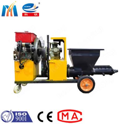 China Máquina de rociadura del yeso del mortero de la construcción de la máquina del mortero diesel 120-150m2/H en venta