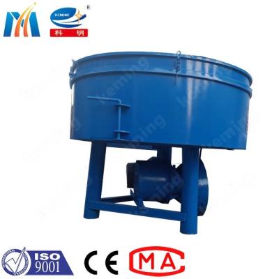 China Kjw 750 L Flat Mouth Concrete Pan Mixer Equipment For House Construction for sale