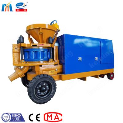 China High Aggregate Size 20mm Dry Mix Shotcrete Machine Concrete Spraying Machine 500kg for sale