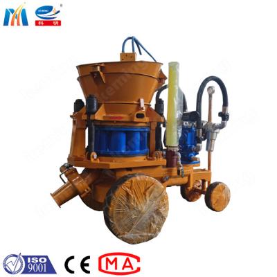 China Máquina de hormigón seco neumático 2~3 M3/H Equipo de hormigón gunita para piscina en venta