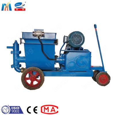 China 5mm Sand Mortar Pumping Machine 5MPa Mortar Grout Pumps With Wheels for sale