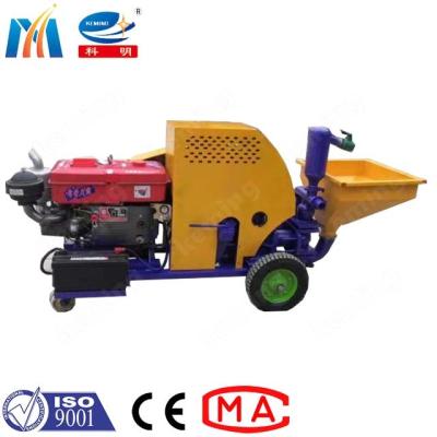 China El mortero del cemento del motor diesel de Keming KZW rinde el yeso multi de la función del pistón de la máquina del espray en venta