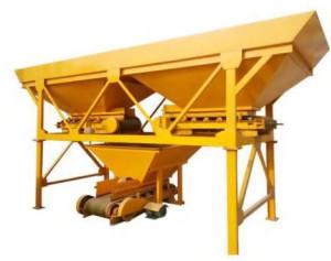 China PLD Series Concrete Batching Equipment Silo Batching Plant With JS Mixer for sale