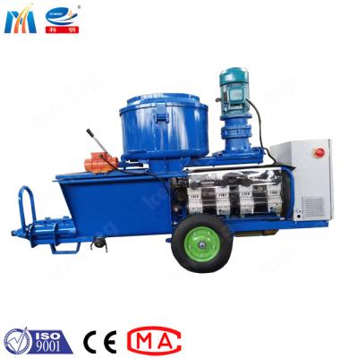 China Customized Keming Plaster Spraying Machine Screw Mixer Mortar With Frequency Changer for sale
