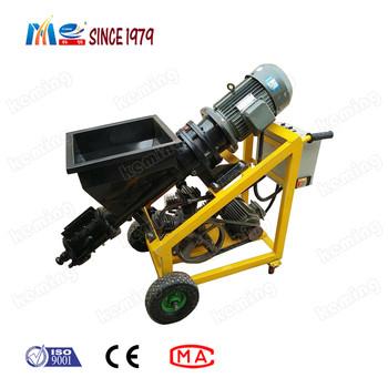 中国 Electric Motor Mortar Grout Pump Without Air compressor 5m3/H Flowing Capacity 販売のため