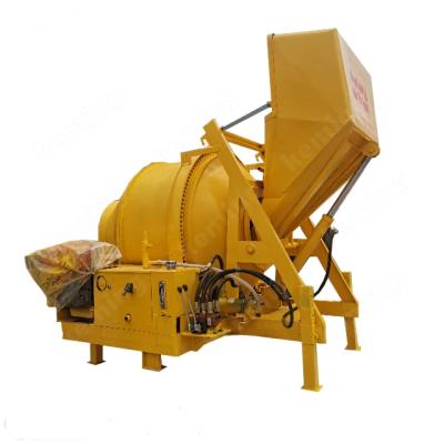 China High Power Machine JZC JZM Electric Diesel Drum Mixer With ≤2% Water Supply Error for sale