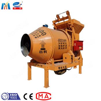 China Concrete Aggregate Concrete Drum Mixer With 15r/Min Drum Rev And 10-30m3/H Productivity Te koop