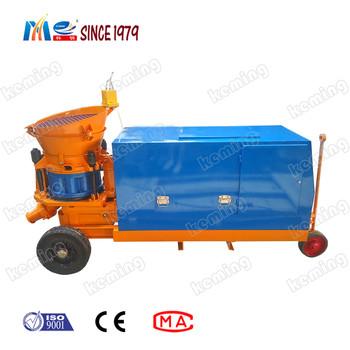 China Máquina de hormigón a fuego diesel Máquina de rociado de hormigón para la preparación de mezclas secas o húmedas en venta