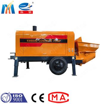 China Engineering Used KMB Model Electric/Diesel Concrete Pump Used for Concrete Spraying à venda