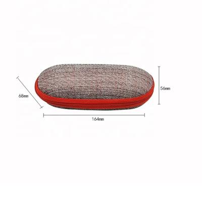 China Material de nailon con cremallera Eva Gafas de sol Casilla Impresión personalizada Ligero en venta