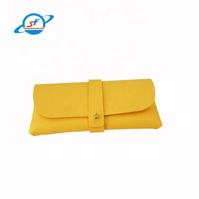 China Oem Service Spectacle Glasses Case Leather Eyeglass Pouch Low Moq for sale