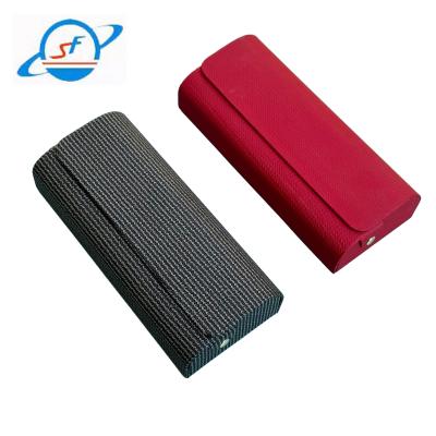 China Scratchproof Hand Made Foldable Eyeglass Case Customized Size Color for sale