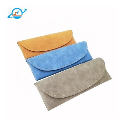 China Customization Optical Glasses Case PU Leather Glasses Case  174*65*37mm for sale