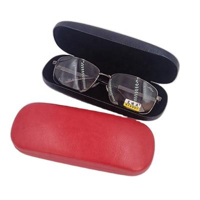 China Custom Print PU Metal Glasses Case With Super Protective Performance for sale
