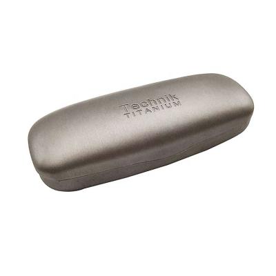 China Scratch Resistance Luxury Silver Metal Glasses Case Unbreakable for sale