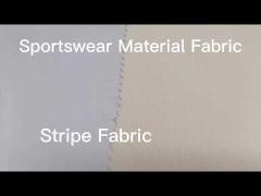 75% Polyester 25% Spandex-Sportkleidungs-materielles Gewebe 290gsm 150D+40D windundurchlässig