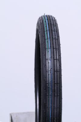 중국 도트 E-MARK ISO9001 4PR 6PR 전기적 오토바이 타이어 2.25-14 J803 검정색 교차하는 CCC 판매용
