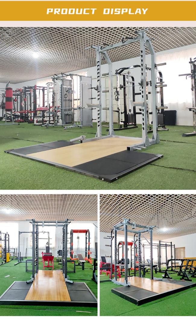 Commercial Fitness Equipment Multifunctional Frameless Half Squat Frame Weightlifting Platform