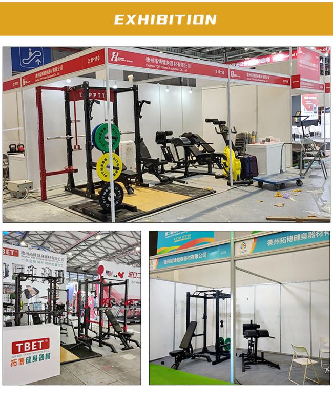 Factory Direct Sales Multifunctional Commercial Combination Safety Rack Durable Gym Squat Rack with Weight Bench Fitness Equipment