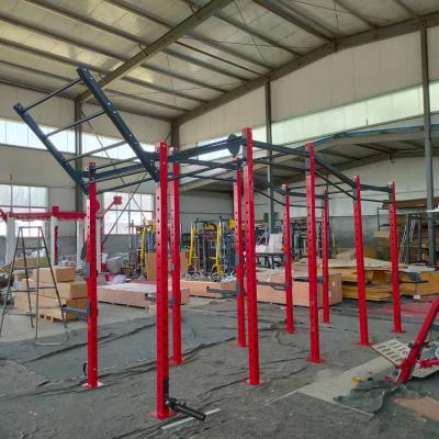 Chine Fabriqué sur mesure Gymnase multifonctionnel Smith Machine Squat Rack Pour l'équipement de fitness à vendre