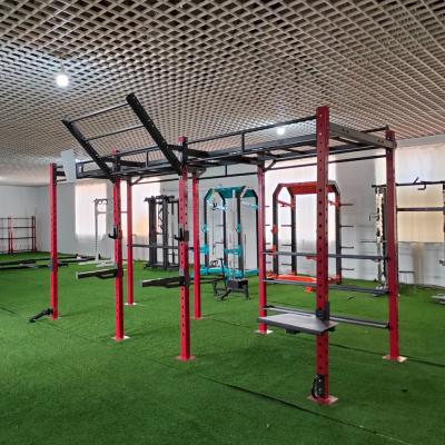China Deportes de interior Crossfit Power Rack Máquina de gimnasio con equipo de acondicionamiento físico en venta