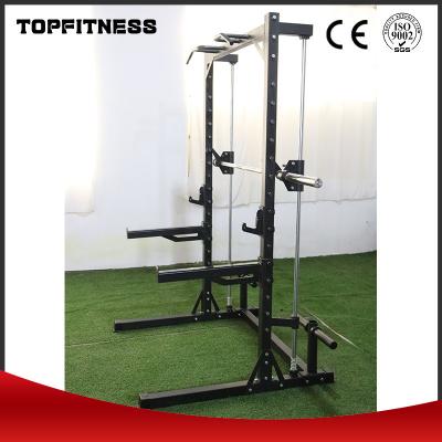 China 3mm Tube Thickness Adult Simple Squat Rack For Commercial Fitness Equipment for sale