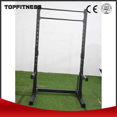 China Unfolded Home Fitness Equipment Squat Rack With Manual Power Source for sale