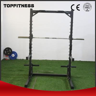 China Gymnasium Equipment Adjustable Portable Weight Lifting Barbell Squat Rack Power Rack for sale