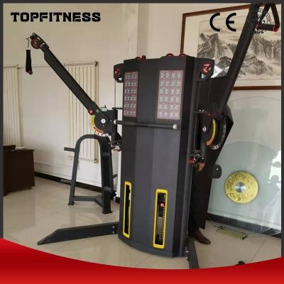 China Strength Training Multi Trainer Wall Pulley Rope Trainer Manual Power Source at Gym Bench for sale