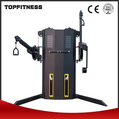 China 1150*1700*1800mm Gym Dual Pulely Body Building Fitness Equipment Cross Cable Machines for sale