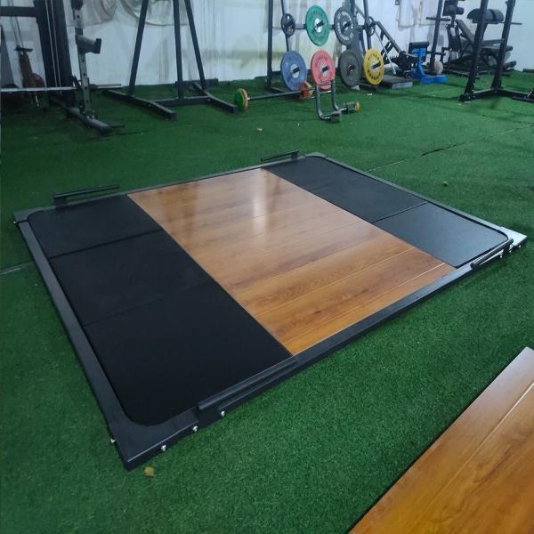 Quality Integrated Gym Trainer Cushioned Floor Mat For Weightlifting Fitness Equipment for sale