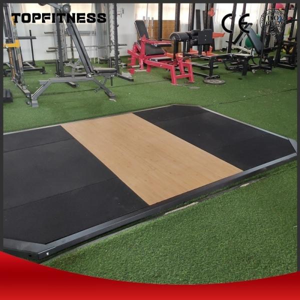 Quality Fitness Equipment For Adults Heavy Duty Gym Weightlifting Platform 3100*2100 for sale
