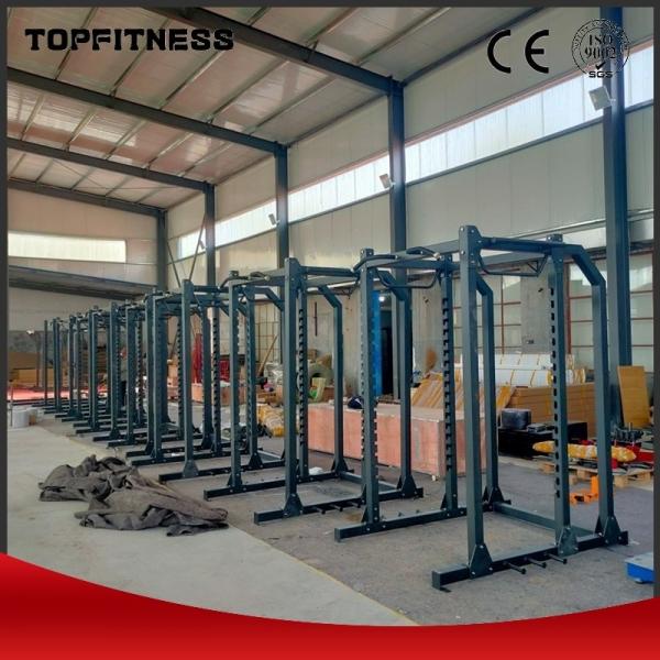 Quality Commercial Combination Safety Rack With Weight Bench Fitness Equipment for sale