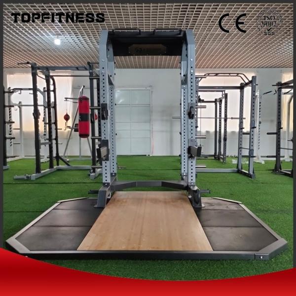 Quality Folded Multifunctional Body Building Equipment Squat Weight Lifting Platform for sale