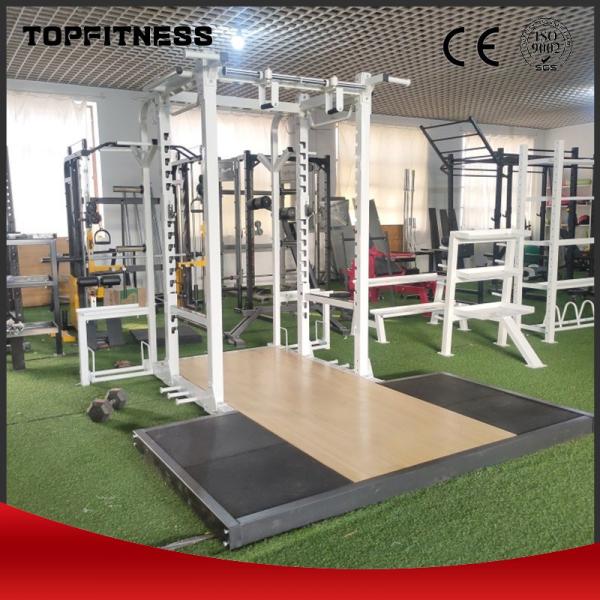 Quality Folded Multifunctional Body Building Equipment Squat Weight Lifting Platform for sale