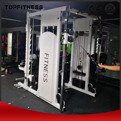 China Unisex Smith Machine Multifuntcional Half Squat Rack para Equipamento de Fitness Comercial à venda