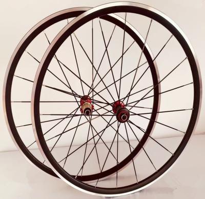 China Road Bikes Factory Direct Selling 700C Directly Pull Xieda 30MM V/C Road Wheel Assembly Brake Bicycle Wheel Assembly OEM Support for sale