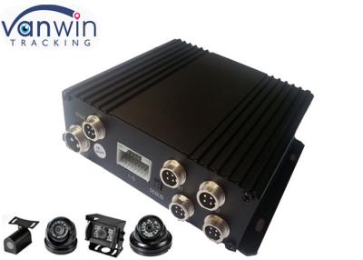 China 256G SD Mobile DVR with GPS Tracking , MDVR 4CH Car Camera Mobile for sale
