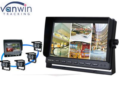 China Exhibición a bordo del monitor de TFT LCD del coche de la pulgada HD del soporte de estante 10 con las imágenes del patio en venta